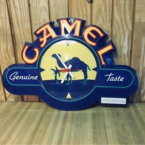 Camel Wall Clock with Logo